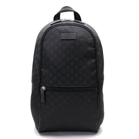 gucci backpack gold and black|Gucci guccissima slim backpack.